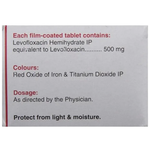 levoflox 500mg tablet 10's